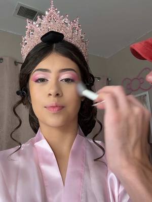 A post by @daus_mendoza on TikTok caption: doing my Primas Quince makeup🤭🥰