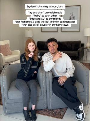 A post by @channingjanae on TikTok caption: pat & bella 4ever #nametrend #nicknametrend #trend #trending #jayandchan #arkansas #husbandwife #couple #couplecomedy #lol 