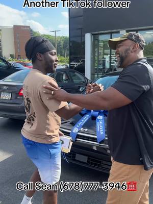 A post by @seanthompson864 on TikTok caption: Looking for a deal call Sean 678-777-3946. I'm doing deals#seanthesalesman #fypシ #fyp #foryourpage #carsalesman #funnytiktok #carsales #credit 