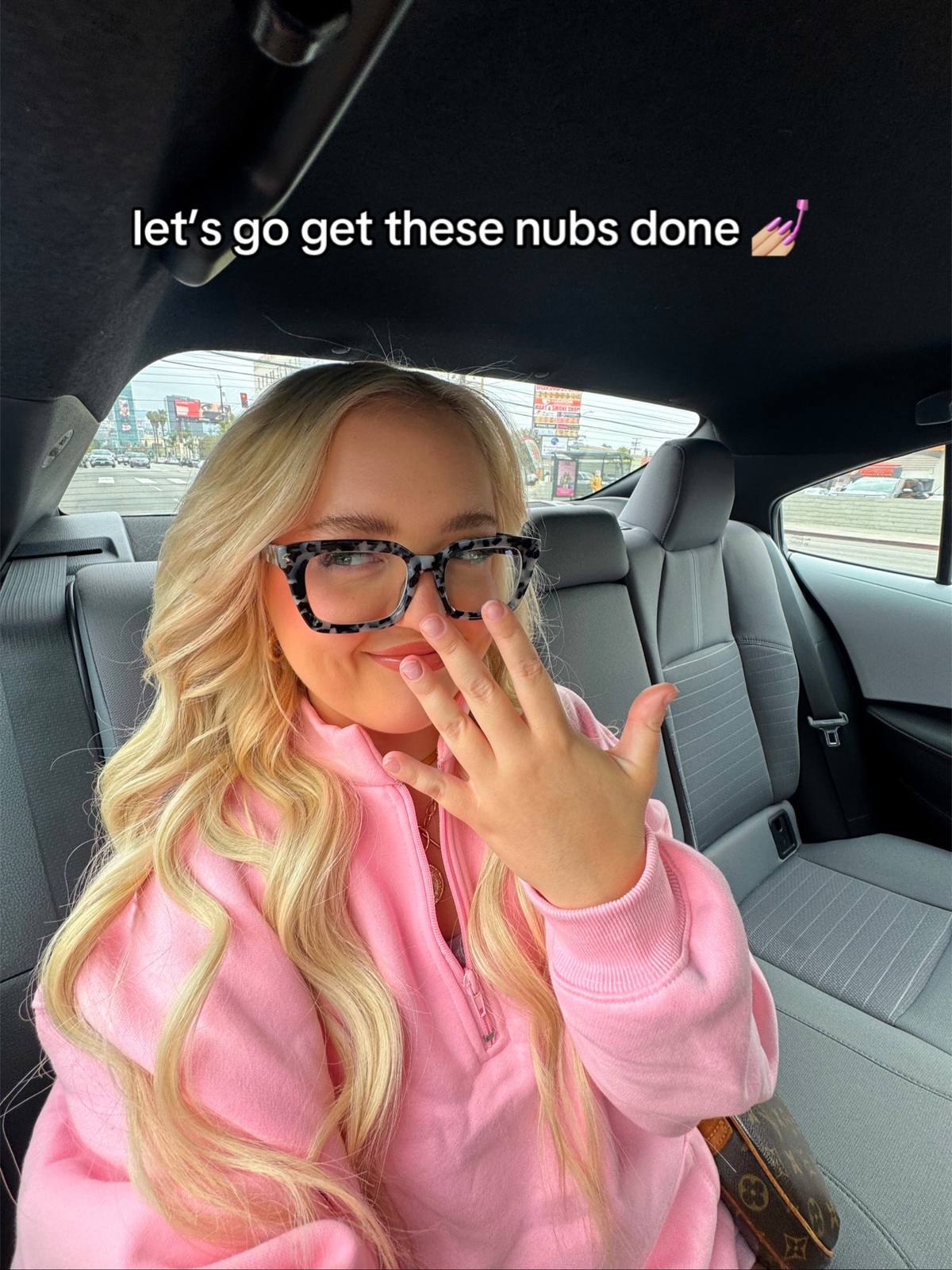 A post by @laurengodwin on TikTok caption: trust the process🤞🏼 @nailedbyqnn__ 