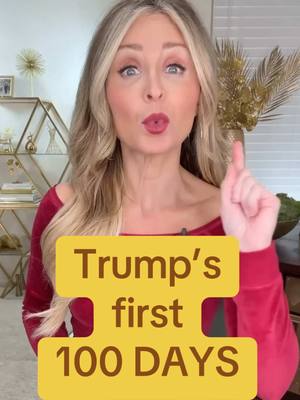 A post by @lisaremillard on TikTok caption: #presidenttrump #100days #fdr Tomorrow is President Trump’s 100th day in office. But what does that mean? Why does it matter? This video gives the history of why this is a thing. 