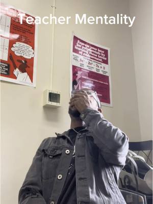 A post by @qbthedon on TikTok caption: Sometimes it’s best to laugh through the pain #fyp #viral #teachersoftiktok #mentality 