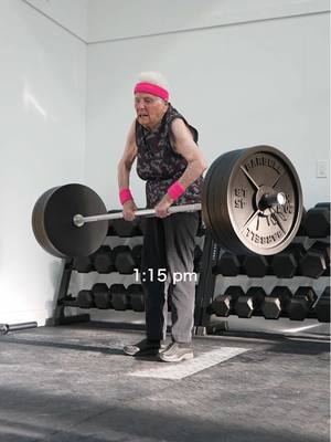 A post by @rosssmith on TikTok caption: Granny’s morning routine goes from 0-100 with Nitro-Tech from @MuscleTech 😤🥛 Available now at @Walmart #MuscleTechPartner 