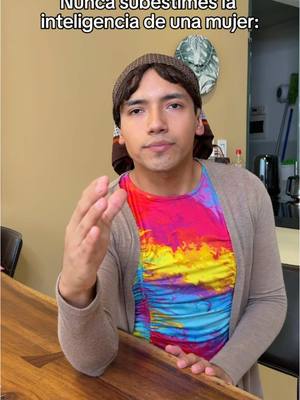 A post by @rubentuestaok on TikTok caption: ¿Quién es el ser más inteligente ellas o ellos? 🤷‍♀️ vs.🤷‍♂️
