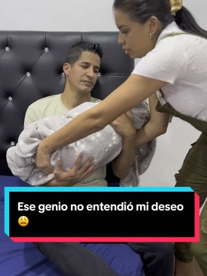 A post by @ronaldvallez on TikTok caption: Ese genio no entendió mi deseo 😩