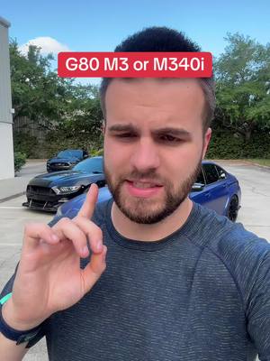 A post by @stangryafterdark on TikTok caption: If I by it a G80 it would have like 50k+ miles😂 #stangry #bmw #m3 #m340i #g80 #carcommunity #carsoftiktok #b58 #s58 #supercharged #turbo #fyp 