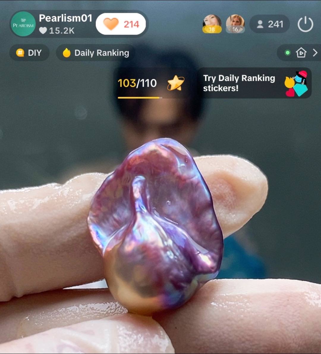 A post by @pearlism_adee on TikTok caption: Every single pearl is one of a kind.  #pearlism #pearl #pearljewelry #jewelry 