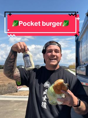 A post by @datrashmaaan on TikTok caption: Pocket burger!! 🗣️🥬##bluecollar##trashsalad##boydinner##bringbackboydinner##Gatorbull#