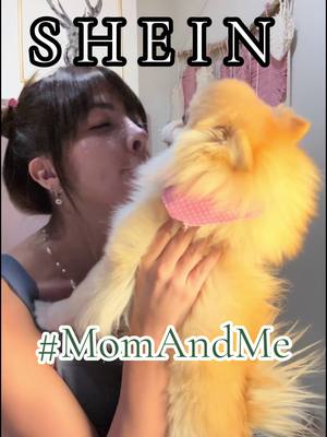 A post by @fridaurbinaa on TikTok caption: Olis bolis 💖 Recuerda que la vida es una pasarela porque no la caminamos juntas. ✨ Compra en SHEIN buscando 9TWMB y utiliza Q2fridaurbinaa para obtener un 15% de descuento. #MomAndMe #saveinstyle#SHEINforAll #ad #bonita #perro #perrihijos #outfit #paseo #vestido @SHEIN @SHEIN Mexico 