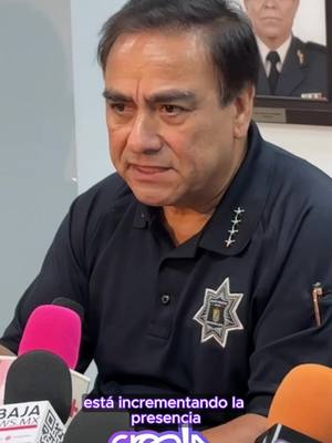 A post by @crealanoticia on TikTok caption: 🚨Se siente mucha más tranquilidad en el Valle de Mexicali: Julián Leyzola 🔴 La presencia policial en el Valle de Mexicali ha sido reforzada en las últimas semanas, logrando una mayor percepción de tranquilidad entre los residentes, aseguró el director de Seguridad Pública Municipal, Teniente Coronel Julián Leyzaola.
