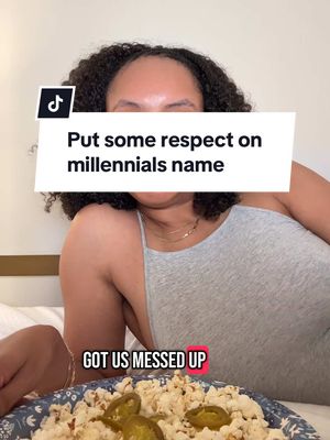 A post by @champbailie on TikTok caption: Put some respect on millennials names! #millennial 
