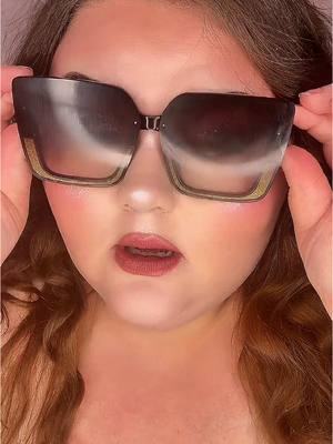 A post by @woootyyyy on TikTok caption: How cute are these sunglasses? They literally own my heart 😍😍😍🕶️ #sunglasses #makeupinspo #wootysbeauties #makeup #mua #fyp #MakeUpArtist #summervibes 