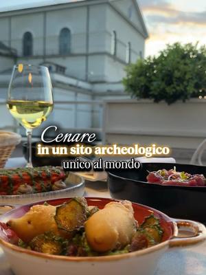 A post by @aperitiviroma on TikTok caption: 🎥 Lo sapevi che a Roma puoi cenare su una terrazza panoramica... affacciata su un antico sepolcreto romano? Ci sono tantissime proposte anche senza glutine e col bel tempo potrai godere della terrazza all’aperto !  La Pasta è fresca, il pane è fatto in casa e le materie prime sono sempre e di stagione .  Dal menù alla carta 👇🏻 Tartare di tonno latte di cocco e lime 14 polpo rosticciato hummus di ceci e pomodori secchi 14 fiori di zucca , zucchine alla scapece e crema di zucchine 13 melanzana cotta  a bassa temperatura , crema di melanzane , coulis di pomodoro e pesto alla genovese 12 Raviolo di cicoria e pecorino, con ragù di salsiccia al finocchietto 16 risotto primavera, porri e burro affumicato 15 Rana pescatrice, riso al salto, gazpacho di pomodoro 24 dolci 🍰  Pavlova con crema alla vaniglia e frutti di bosco 8 BROWNIES DELLA CASA €8 📍 @saulo_roma  Via Ostiense 251 ADV #ristorantiroma #mangiarearoma #cibo #ostiense Menu degustazione / cenare su una terrazza a Roma / San Paolo fuori le mura / ostiense / gluten free / dove cenare a Roma / sito archeologico romano
