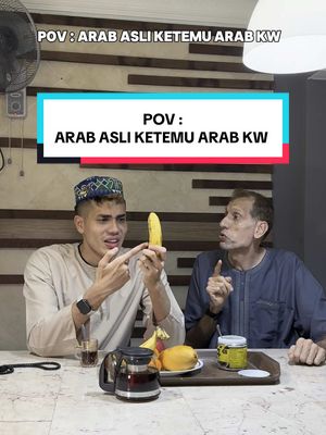 A post by @aisarkhaledd on TikTok caption: POV : ARAB ASLI KETEMU ARAB KW #aisarsultanmalaysia @Kunafa Fingers #aisarkhaledd 