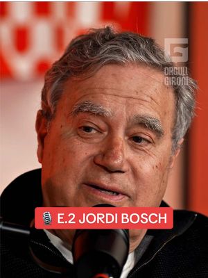 A post by @gironafc on TikTok caption: 🎙️ E.3 | JORDI BOSCH 🔛 Ja disponible a totes les plataformes el tercer episodi d'Orgull Gironí, el pòdcast del Girona FC. #OrgullGironí #GPòdcast 