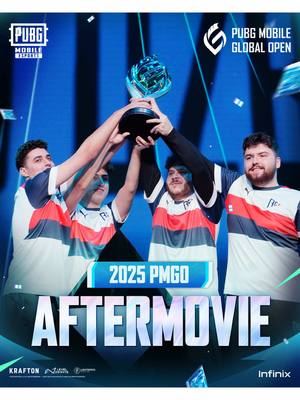 A post by @pubgmobileesports on TikTok caption: ✨ 2025 PMGO was more than a tournament — it was a story written by every player, every fan, and every dream. 💓 Thank you for standing with us, and a big salute to all the amateur teams who fought with heart! 🌍 Where should PMGO go next year? Tell us! #PUBGMOBILE #PUBGMOBILEESPORTS #PMGO2025 #PMGO