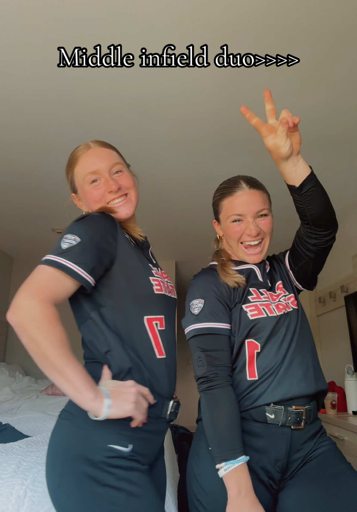 A post by @mckenna_mulholland on TikTok caption: Best there is ;)) @NCAA Softball #softball #ballstate #softballseason #season #fyp 