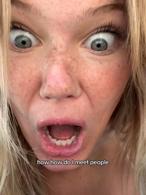 A post by @therobbieharvey on TikTok caption: 🎥: @sarahcoome So how does everyone meet people? 