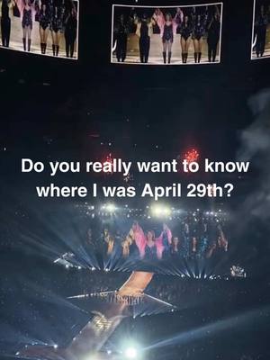 A post by @taylornation on TikTok caption: Do you really want to know where I was April 29? 💙 #HighInfidelity 