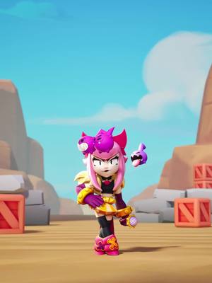 A post by @brawlstars on TikTok caption: The tall queen will be back! 👑 We'll be reverting the changes to Melodie's game model in an upcoming maintenance! We're still making a minor fix to her neck which, as a random collateral effect, will increase the size of her cleavage 👀 #MakeMelodieTallAgain 