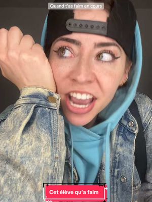 A post by @shayvise on TikTok caption: Les élèves, quand ils ont faim, c’est quelque chose … 🤣🤣 Qui n’a jamais eu faim en cours ? 😂 #humour #pourtoi #foryou 