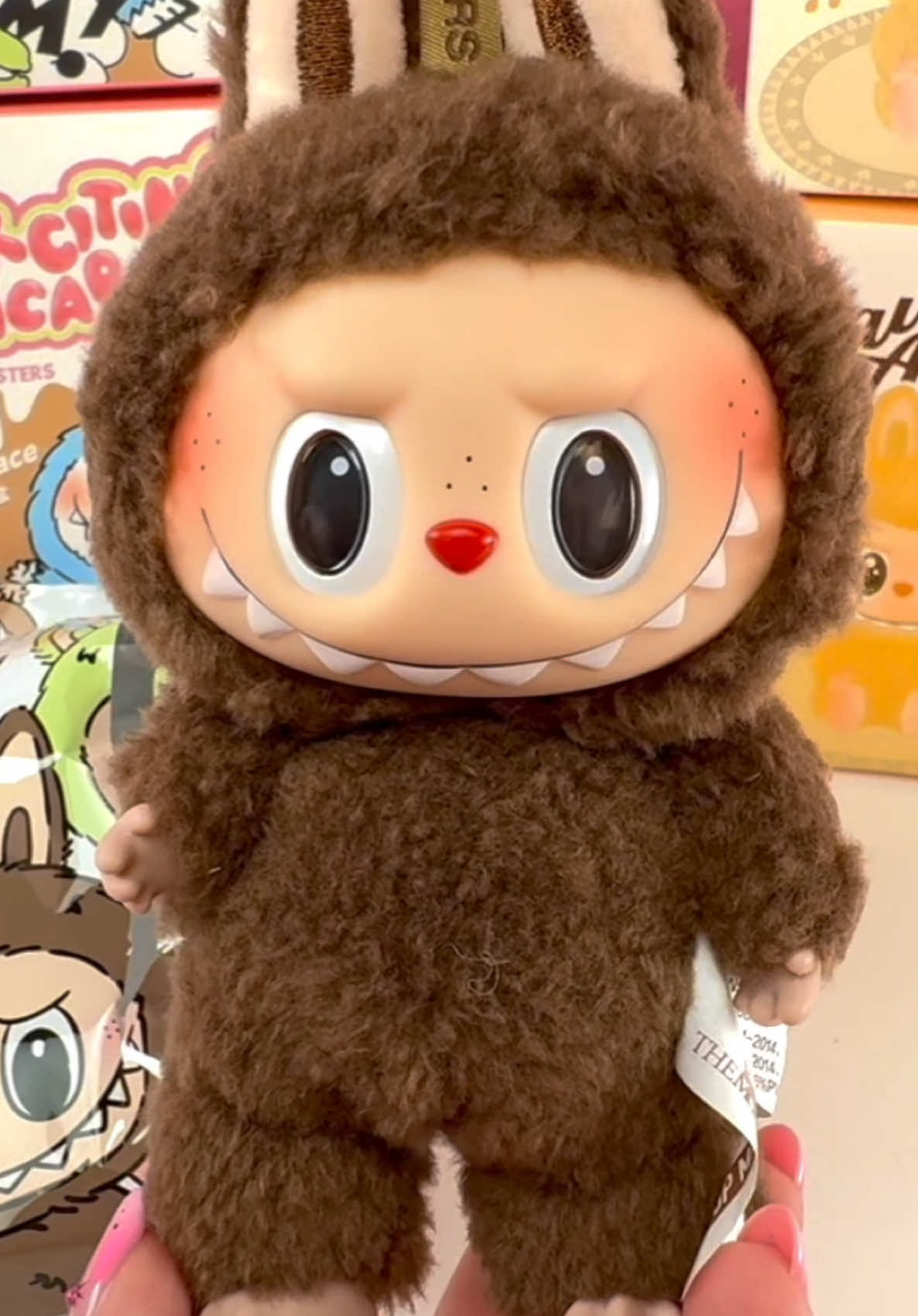 A post by @dottiestoys on TikTok caption: Omg!! 😳 #labubu #labubuexcitingmacaron #labubusecret 