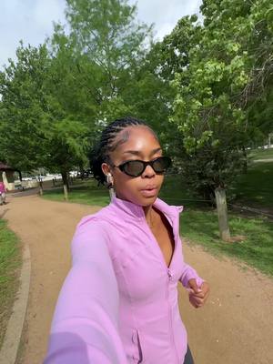 A post by @awilkyy on TikTok caption: Let’s tey this again 😭🫠 but no I did so much better this time, I just gotta keep it up. Next time lets do 2 miles next time! #fyp #foryou #spendthedaywithme #blackgirltiktok #running #fitness 