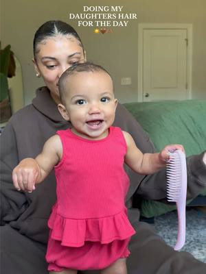 A post by @alondra.leneisha on TikTok caption: HAPPY TUESDAYY FRIENDS!☀️🤎 #toddlersoftiktok #toddlerhairstyles  #grwus #momtok #twinmom #momof3 #fyp #momcontent #girlmom 