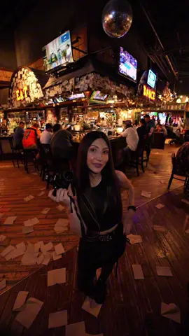 A post by @amaliyamikolyants on TikTok caption: Want to have REAL Vegas fun? Come over to @Dick’s Last Resort  for food, drinks, awesome photos and make some crazy memories! 