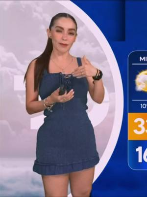 A post by @juanram239 on TikTok caption: Emily Quinones @emilyquinones #telediario #multimedios #canal6 #bellezademujer #chuladademujer #monterrey #cdmx #paratí #telediariomx #chicadelclima #lachicadelclima #telediariogdl #tiktokmx #emilyquiñones