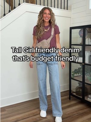 A post by @theashleybell on TikTok caption: Tall girl friendly denim from @maurices  . All jeans come in longs #tallgirlfriendly #discovermaurices #ad  