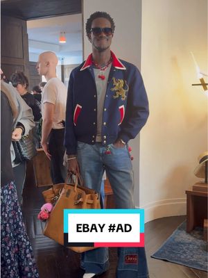 A post by @wisdm8 on TikTok caption: I found pre-loved heaven at the Vogue Vintage Market, with the clothing, shoes and accessories sourced from @ebay. Checkout my curated collection to shop similar vintage and pre-loved pieces at ebay.com/wisdm  #ebaypartner