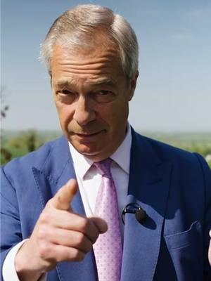 A post by @nigel_farage on TikTok caption: If we carry on with net zero lunacy, the lights will go out just like in Spain!