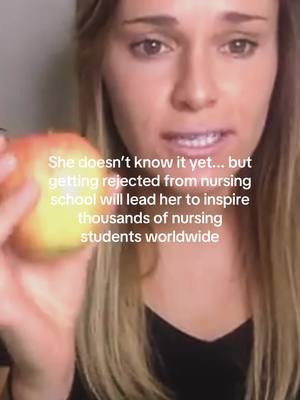 A post by @nurseinthemakingkristine on TikTok caption: In 2017 I got rejected from a nursing program that completely crushed my dreams of becoming a nurse. Little did I know that in just a few years and a ton of hard work, I’ll come out on the other side. I decided to pursue my bachelors degree in nutrition and then 2 ½ years later I was accepted into UT’s ABSN program. Let me encourage you today and let you know that YOU GOT THIS, future nurse! 💪🩺💛 👉Your turn! Finish the sentence: I didn’t know it yet but… #shedoesntknowityet #futurenurse #LPN #BSN #nursingdegree #nursingnotes #nurseinthemaking #nursingschool #nursingschoolstruggles