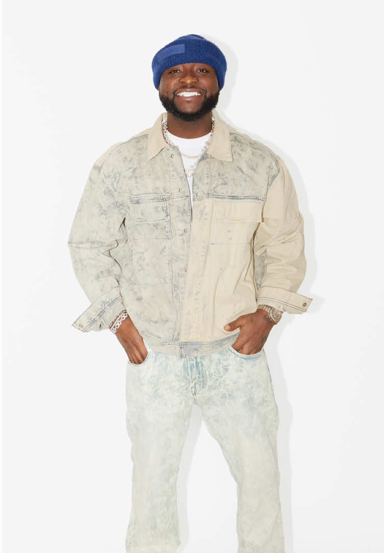 A post by @davido on TikTok caption: From dreamin’ it to livin’ it 5️⃣ Sat down with @the Old Man Ebro to talk about the journey and the making of 5IVE straight from the heart. Full interview now on Apple Music. #davido #afrobeats 