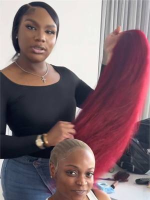 A post by @andrecavasier on TikTok caption: SUPRISED With The Andre Cavasier Experience The Install And The vibes Was Immaculate Thank You Both Again 🙏🏾❤️🔥 Hair & Makeup- @andrecavasier  Meltdown- @boldholdlaceproducts
