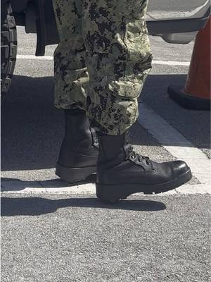 A post by @largeju on TikTok caption: Training  #military #army #marines #marinecorps #marine #navy #veteran #vet #milso #boots #combatboot #skating 