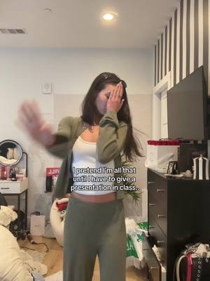A post by @ashtinearle on TikTok caption: we’re talking red face, sweating, stuttering, forgetting how to speak