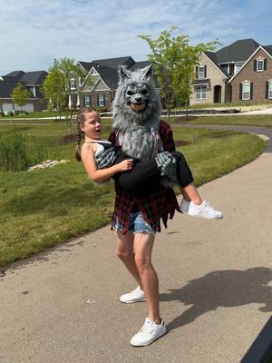 A post by @themccartys on TikTok caption: Why you never cry wolf #wolf #parents #parenting 