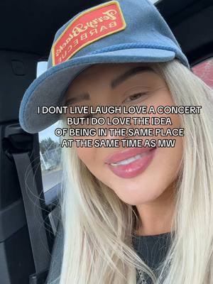 A post by @maggiegoodeill on TikTok caption: Concerts are a little overstimulating for your girl. But anything to put eyes on him irl this summer @morganwallen 