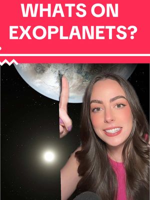 A post by @astro_alexandra on TikTok caption: How do we know what’s on planets outside of our solar system?! #space #astronomy #nasa #science 