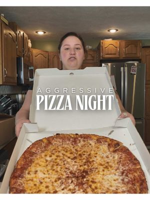 A post by @applesauceandadhd on TikTok caption: Not me choosing chaos and deep-cleaning tomorrow but also deciding I’m absolutely not cooking tonight. Matthew’s tearing apart the laundry room to prep for the new washer/dryer like it’s a home renovation show, so we’re surviving on pizza from our favorite local pizzaria. If you need me, I’ll be eating and not thinking about the kitchen until tomorrow when Emily shows up and we pretend we love spring cleaning. #PizzaNight #SpringCleaningEve #LaundryRoomMakeover #NotCookingTonight #DoneIsBetterThanPerfect #PassiveAggressiveDomesticBliss #LocalPizzariaLove #TeamTakeout #CleanTomorrowEatPizzaToday #MarriedToAProjectManager