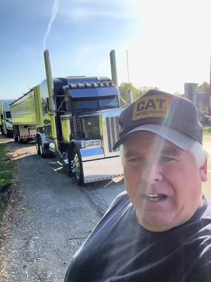 A post by @charlietrucker on TikTok caption: Happy Tuesday #truckertok #farmtok #CapCut #379peterbilt #owneroperatorlife #bucketlife #ohio #michigan #bucketlife #washingtondc 