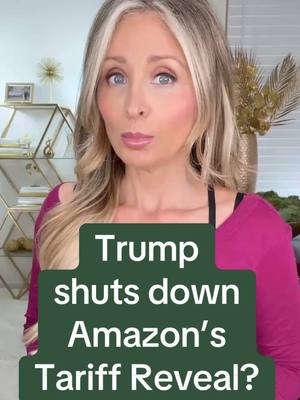 A post by @lisaremillard on TikTok caption: #amazon #tariffs #presidentTrump What is really going on with Amazon? Why did the company backpedal on the plan to display the cost of Trump’s tariffs? Or did the plan never exist. Hear what Amazon, the White House and the president all have to say.  