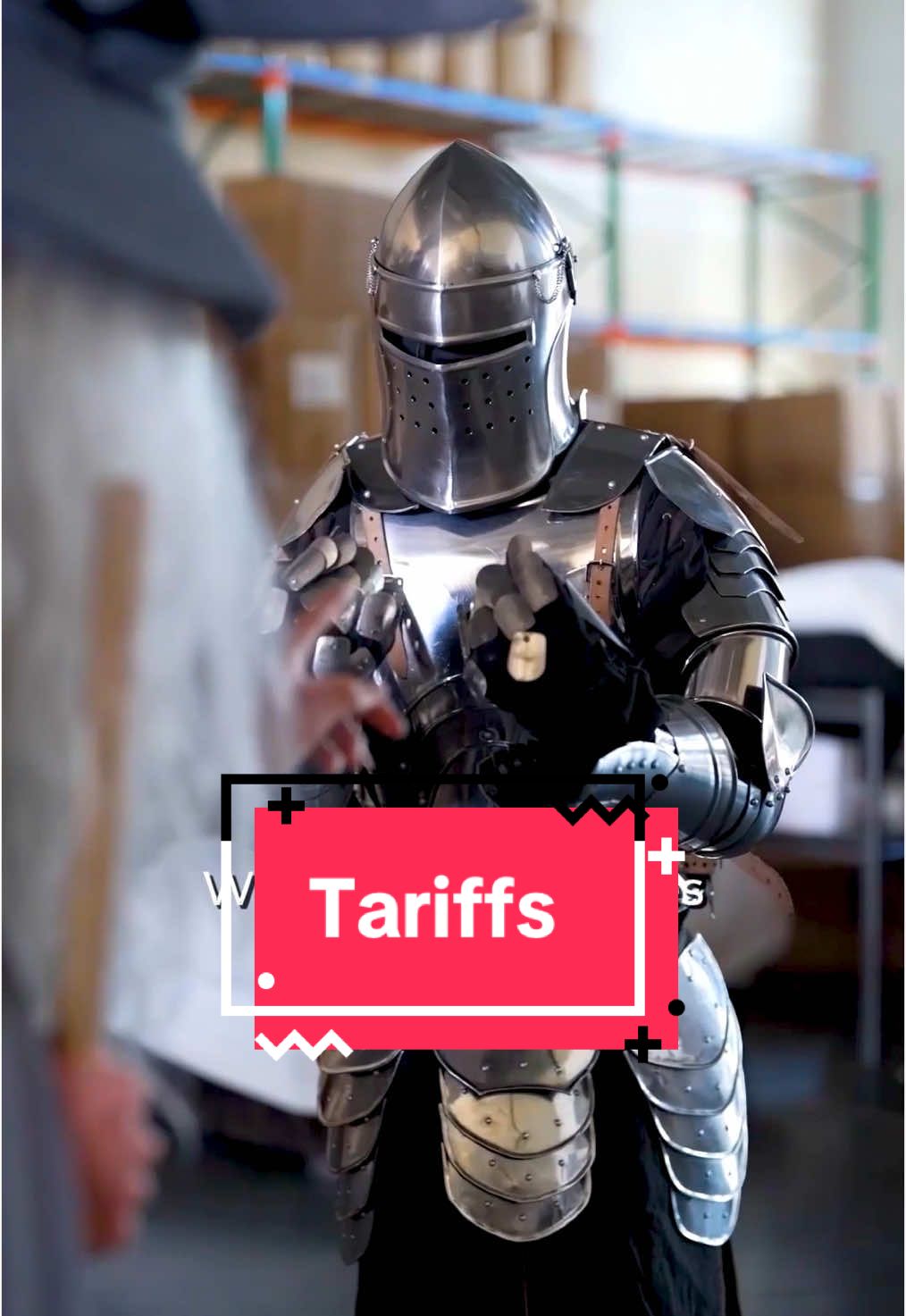 A post by @christopherclaflin on TikTok caption: Cozy cloaks for all. Not just nobles with deep coin purses. #knights #gnomes #fantasy #darkfantasy #cloaks #knightweavecloak 