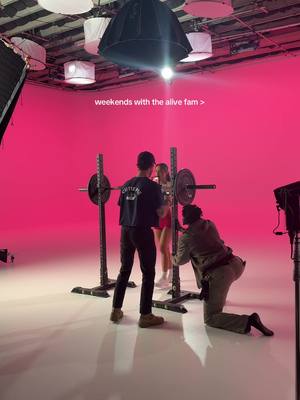 A post by @marissamcnamaraa on TikTok caption: i can't wait for yall to see what we're cookin up 😭🥺 @Alive App #gymmotivation #bts #aliveapp #fitnessmotivation #fyp #gymtok 