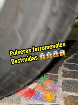 A post by @lionelferro on TikTok caption: Las pulseras ferromenales de Roma son resistentes ? Ojalá Roma no vea este video 😱 👀 … #parati 