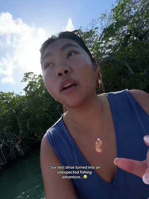 A post by @meimonstaa on TikTok caption: WELCOME TO THE KEYS!! *our unexpected fishing adventure :,) 