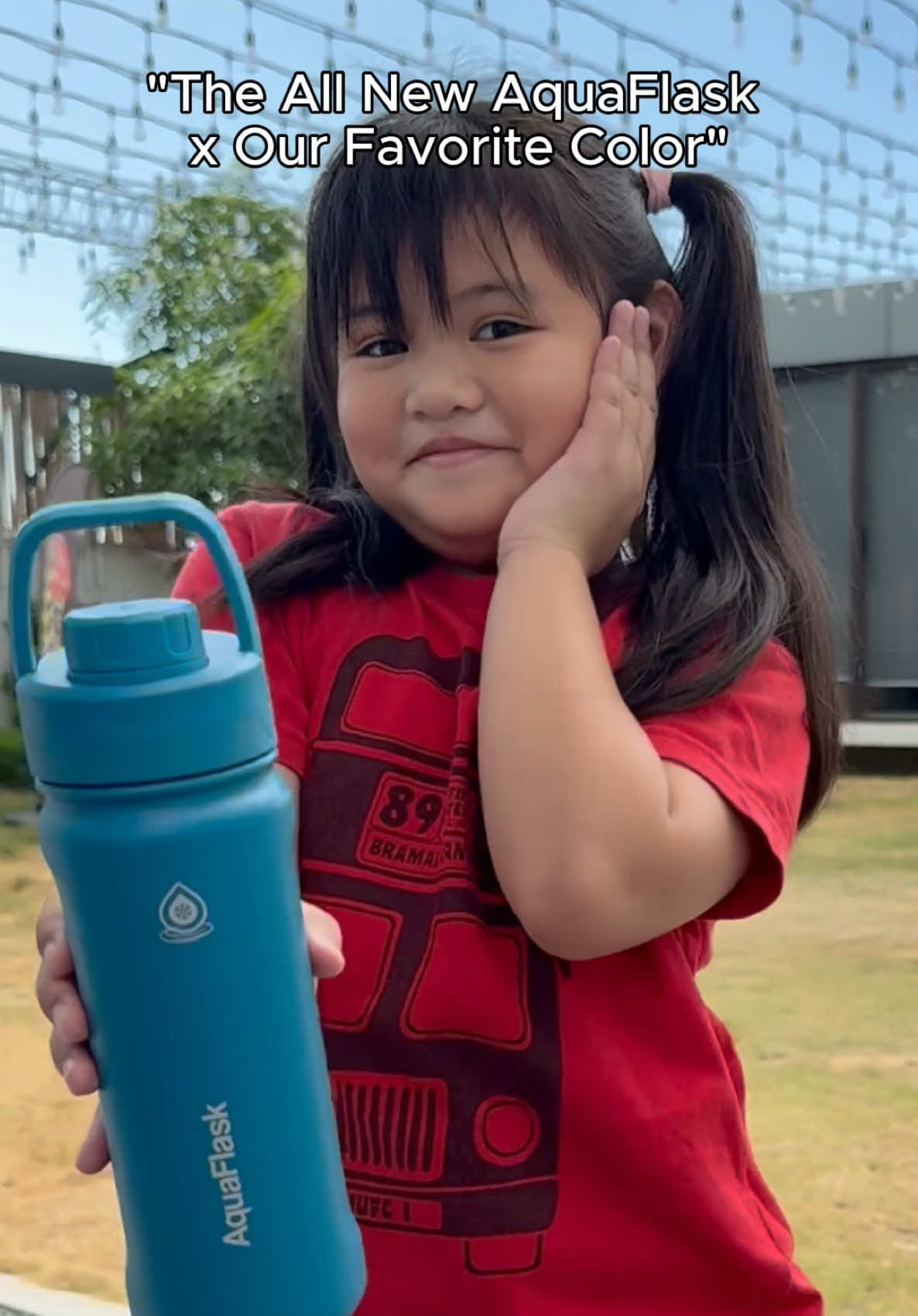A post by @elmaasagra on TikTok caption: Favorite Color x #TheAllNewAquaFlask. Keep hydrated this season 💦 @AquaFlask Philippines #KeepItAquaFlask