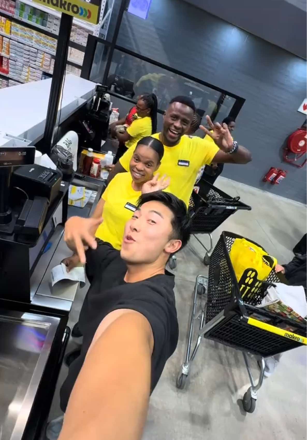 A post by @chadjones957 on TikTok caption: The Grand Opening of @Makro SA Gonubie , East London, was pretty lit I ain’t gon lie 😎🙌🏼  Specials EVERYWHERE Putting Gonubie in that #MarkoMood 🔥